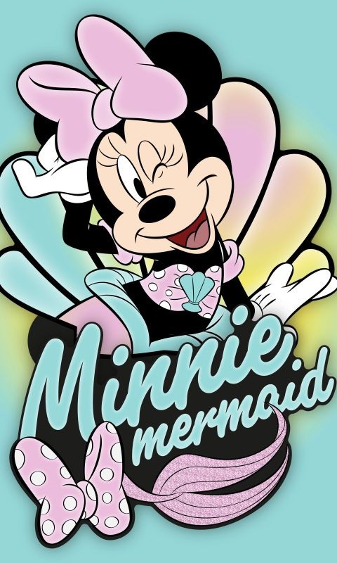 Dětský ručník Minnie mermaid 50/30