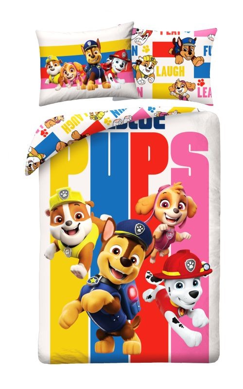 Povlečení Paw Patrol Pups 140/200, 70/90