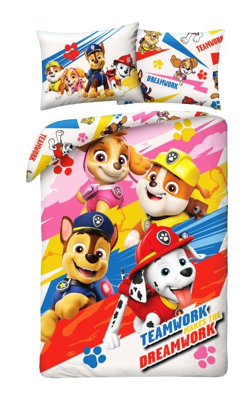 Povlečení Paw Patrol Work 140/200, 70/90