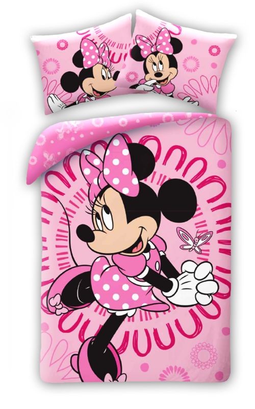 Povlečení Minnie pink 140/200, 70/90