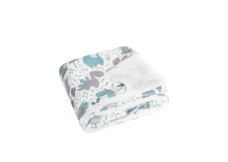 Soft fleece deka s beránkem Dino 80x100cm