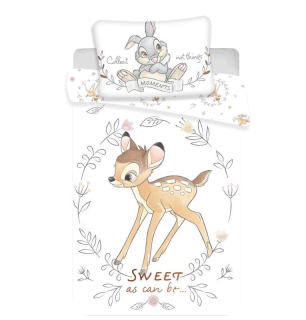 Povlečení do postýlky Bambi sweet baby 100/135, 40/60