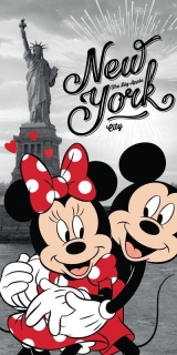 Osuška Mickey a Minnie v New Yorku 70/140